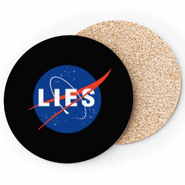 Discover Nasa Lies Gifts Coasters