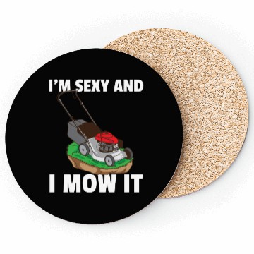 Discover lawn mowing lawn mower garden gardener Coasters