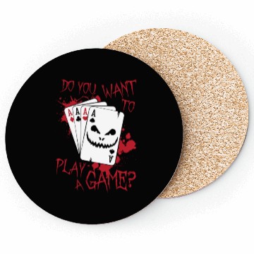 Discover Do You Want To Play A Game Poker Coasters