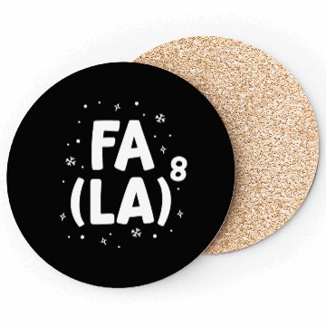 Discover Fa La La Math Teacher Christmas Coasters Gift Idea