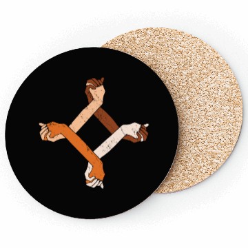 Discover Equal Rights Anti Racist Racism Peace Love Coasters