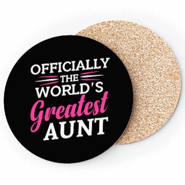 Discover Officially The World s Greatest Aunt Coasters