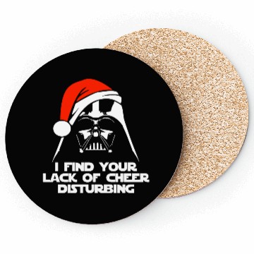 Discover Darth Vader Santa Claus Christmas Sweater Design Coasters
