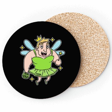 Discover Tooth Fairy tales funny mouth Magic Kids Gift Coasters
