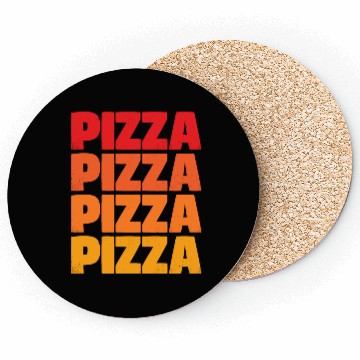 Discover Pizza Pizza Pizza Pizza Coasters