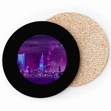 Discover Synthwave Neon City: London Coasters