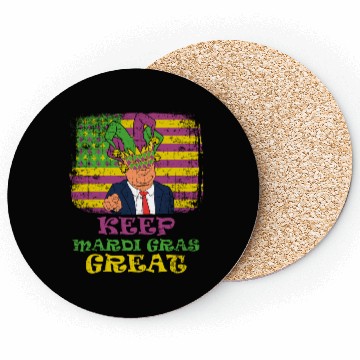 Discover Keep Mardi Gras Great Party Coasters Parade Coasters