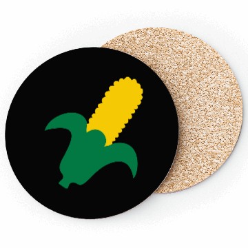 Discover corn corncob farmer farming vegetable food gift Coasters