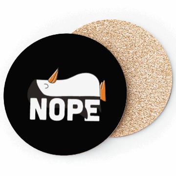 Discover Nope Penguin Lover Gifts Coasters