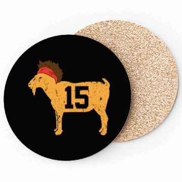 Discover GOAT Number 15 MVP Coasters