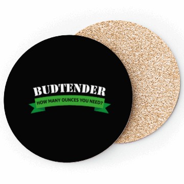 Discover Budtender Design Hemp Dispensary Medical Marijuana Coasters