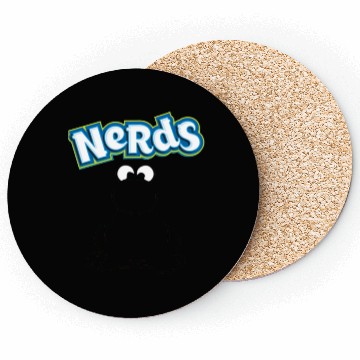 Discover Nerds Candy Halloween Costume Parody Coasters
