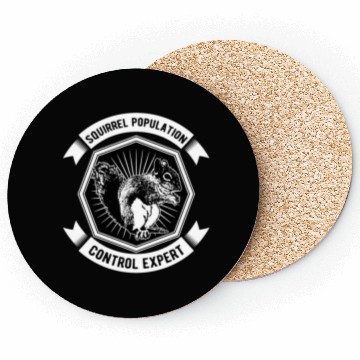 Discover Squirrel Population Control Expert Coasters
