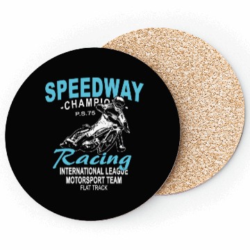 Discover Motorcycle Speedway Racing Coasters
