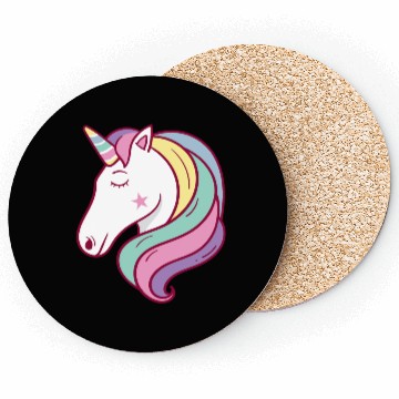 Discover Unicorn Unicornhead Coasters