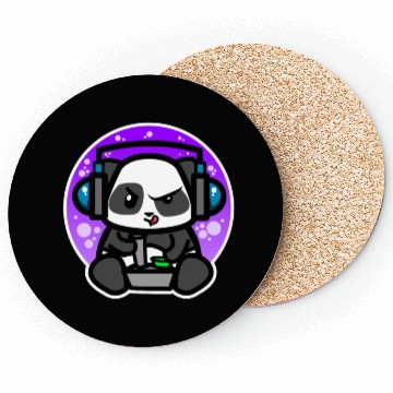 Discover Gaming Panda Coasters