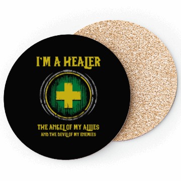 Discover I m A Healer Coasters