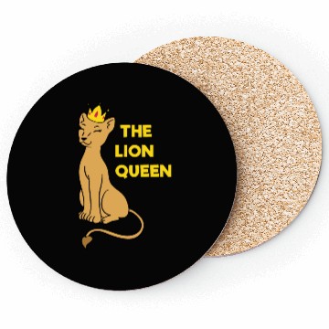 Discover the lioness queen lion king for woman feminist Coasters