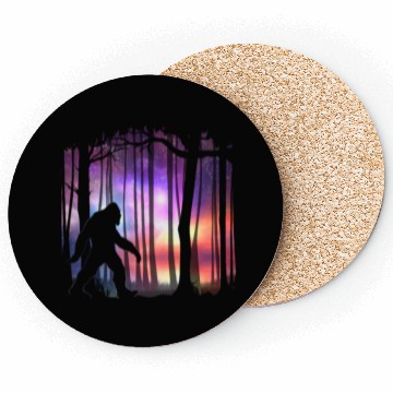 Discover Bigfoot Northern Lights - Space Galaxy Aurora Coasters