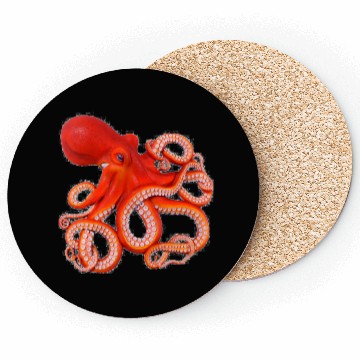Discover Vibrant Octopus Artprint Design Coasters