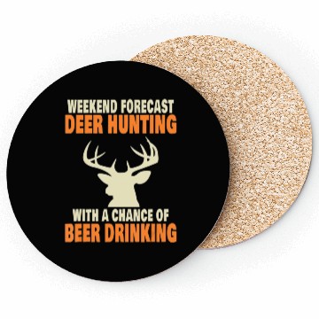 Discover Funny Deer Hunting Coasters