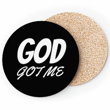 Discover God Got Me - Christian Coasters