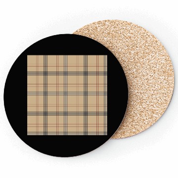 Discover Plaid Pattern Coasters
