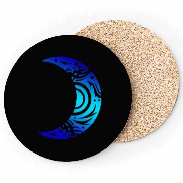 Discover T Tattoo Moon Half Shape Moon Lover Gift Idea Coasters