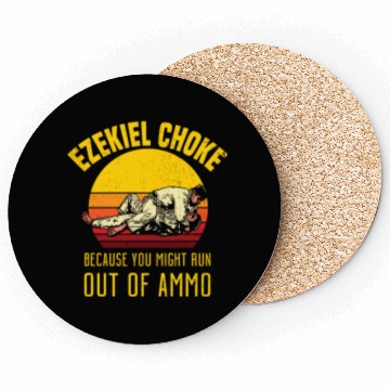 Discover Funny Jiu Jitsu Coasters - Ezekiel Choke - Jiujitsu H