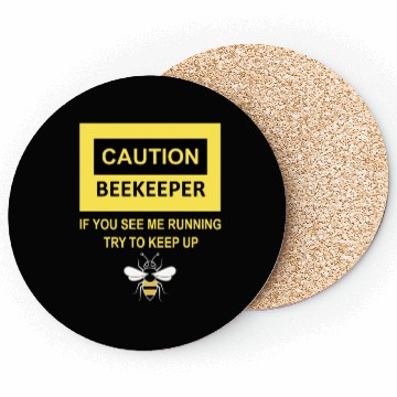 Discover Beekeeping Lovers Bees Beekeeper Gift Coasters