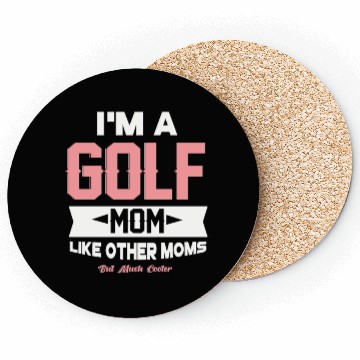 Discover Golf Mom Coasters