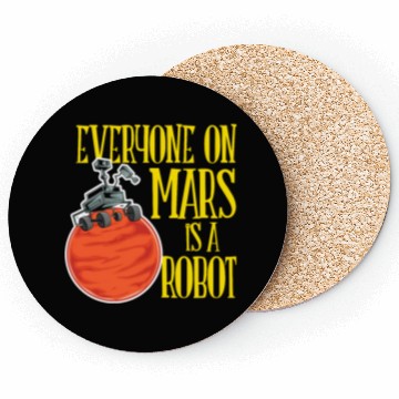 Discover Mars- American Robot - Planetarium Coasters