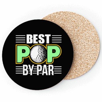Discover Best op by Par Golf Golfing Coasters