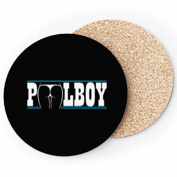 Discover Poolboy Pool Boy, Swimming Pool - Lifeguard gift Coasters