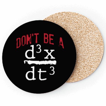 Discover Funny Nerdy Math Physics Joke Geek mathematics Coasters