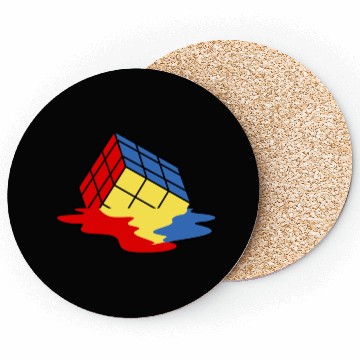 Discover 90s 80s Rocks VHS, Neon Rubic cube Cassette Tape Coasters