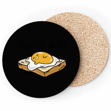 Discover Fried egg toast - Breakfast in bed Coasters