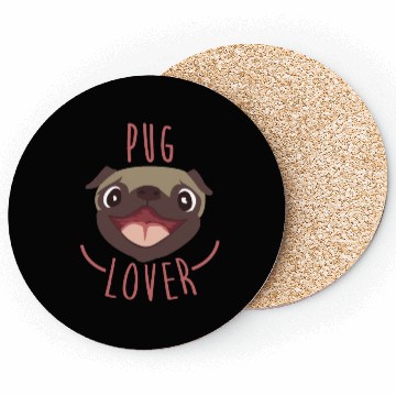 Discover Pug Lover - Pug Coasters