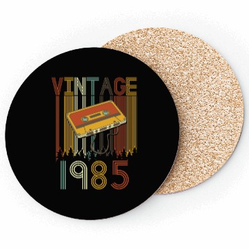 Discover Vintage 1985 Retro Coasters