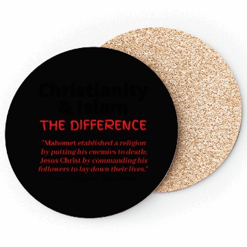 Discover Christianity & Islam - The Difference Coasters