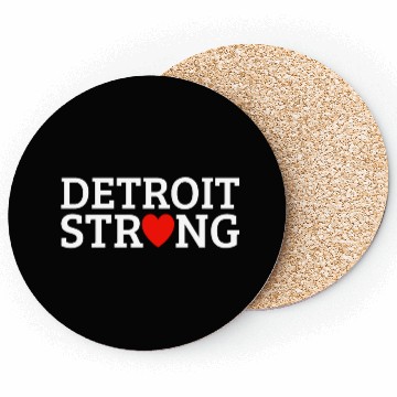 Discover Detroit Strong Coasters