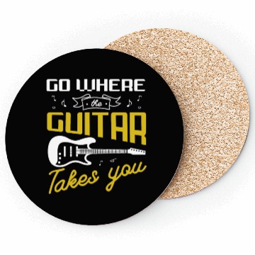 Discover Guitar Design for a Guitar player Coasters