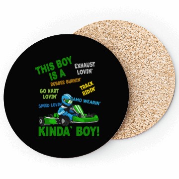 Discover Go Kart Racing Boy Gift - Kart Motor Karting Racer Coasters
