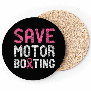 Discover Save Motor Boating - Beat Breast Cancer Coasters