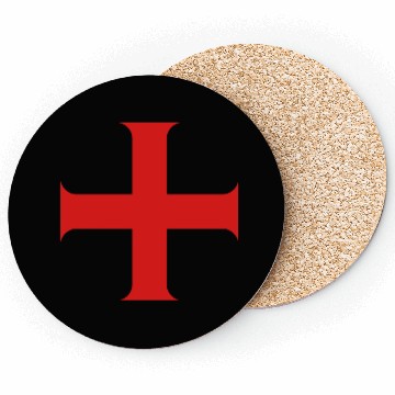 Discover Knights Templar Cross Coasters