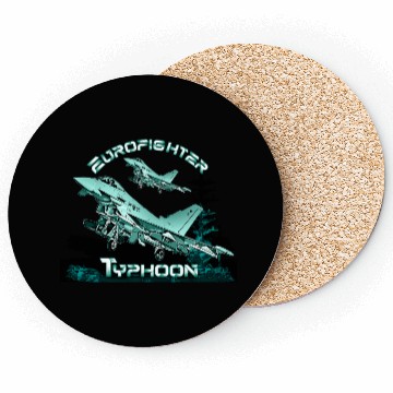 Discover Eurofighter Typhoon fighter jet Coasters