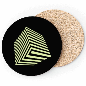 Discover Geometric Cube Coasters
