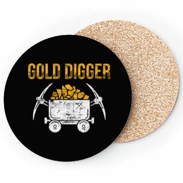 Discover Gold Digger Coasters