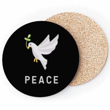 Discover Bird Bird Lover Flying Freedom Peace Coasters