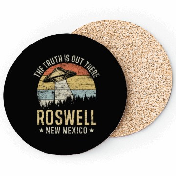 Discover Roswell New Mexico UFO Alien Coasters